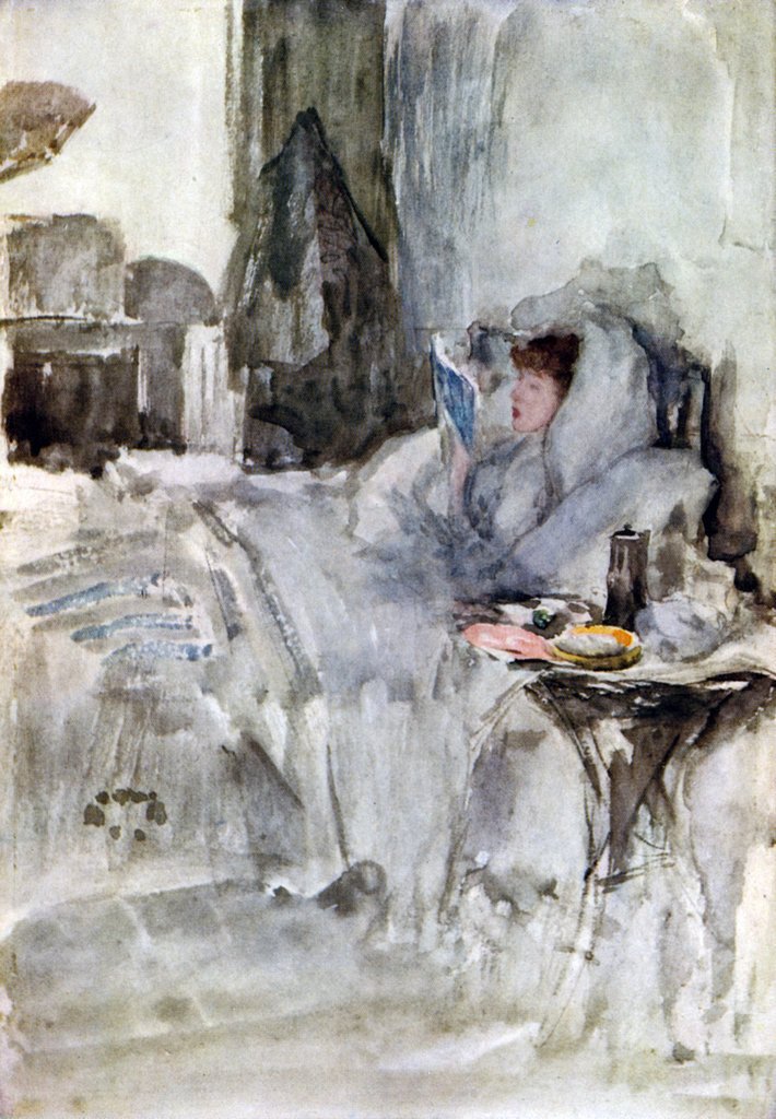 710x1024 The Convalescent Posters Amp Prints By James Abbott Mcneill Whistler - The Convalescent Painting