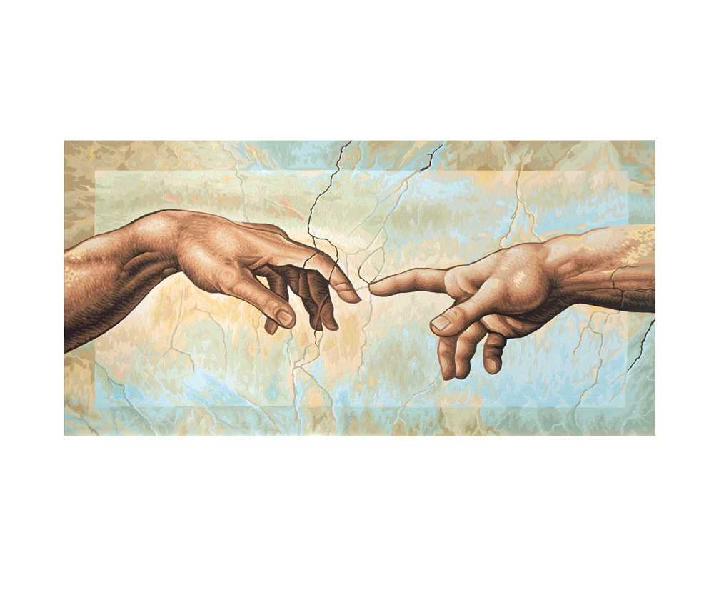 1000x833 The Creation Of Adam - The Creation Of Adam Painting