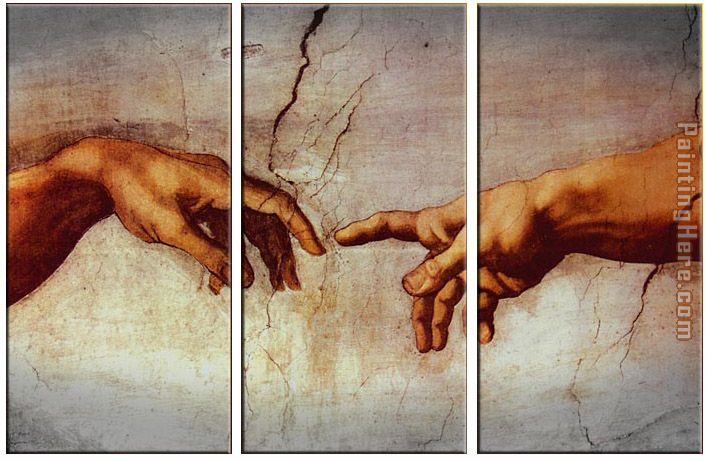 706x462 Other Creation Of Adam Painting Anysize 50% Off - The Creation Painting