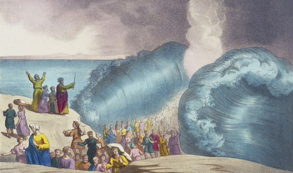 590x350 How Red Sea Could Have Parted For Moses - The Crossing Of The Red Sea Wall Painting