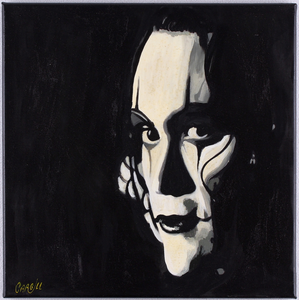 997x1000 Online Sports Memorabilia Auction Pristine Auction - The Crow Painting