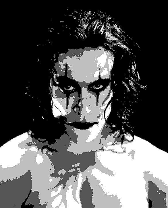 585x725 The Crow Painting By Dan Carman - The Crow Painting