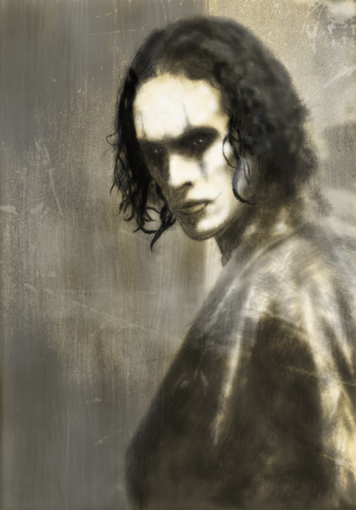 694x993 The Crow - The Crow Painting