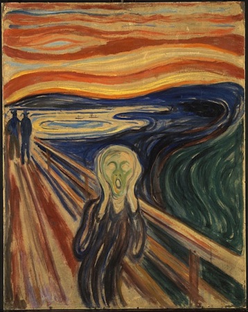 358x450 Munch, The Scream (Article) Khan Academy - The Cry Painting