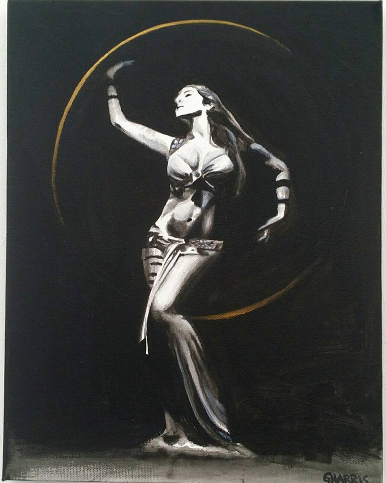 770x963 Saatchi Art Crystal Ball Painting By Georgia Harris - The Crystal Ball Painting