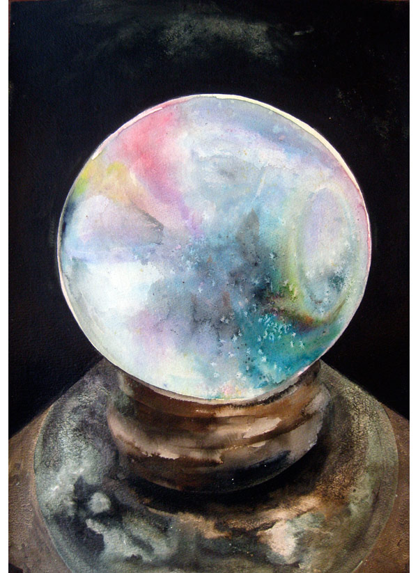 600x823 Spotlight On Michelle Blade That Creative Feeling - The Crystal Ball Painting