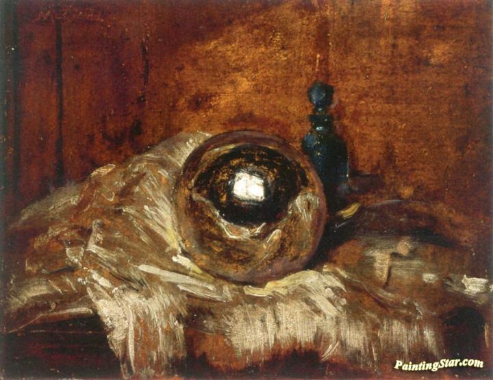 720x555 The Crystal Ball Artwork By Sir William Nicholson Oil Painting - The Crystal Ball Painting
