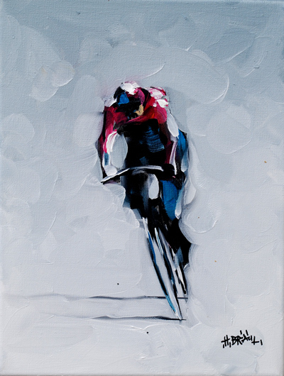 400x530 Race Crescent Hill Art Gallery - The Cyclist Painting