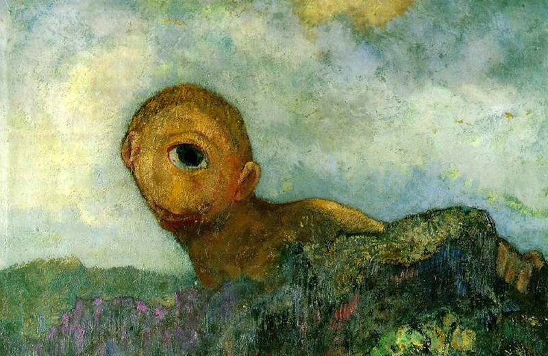 800x520 R ] Odilon Redon - The Cyclops Painting