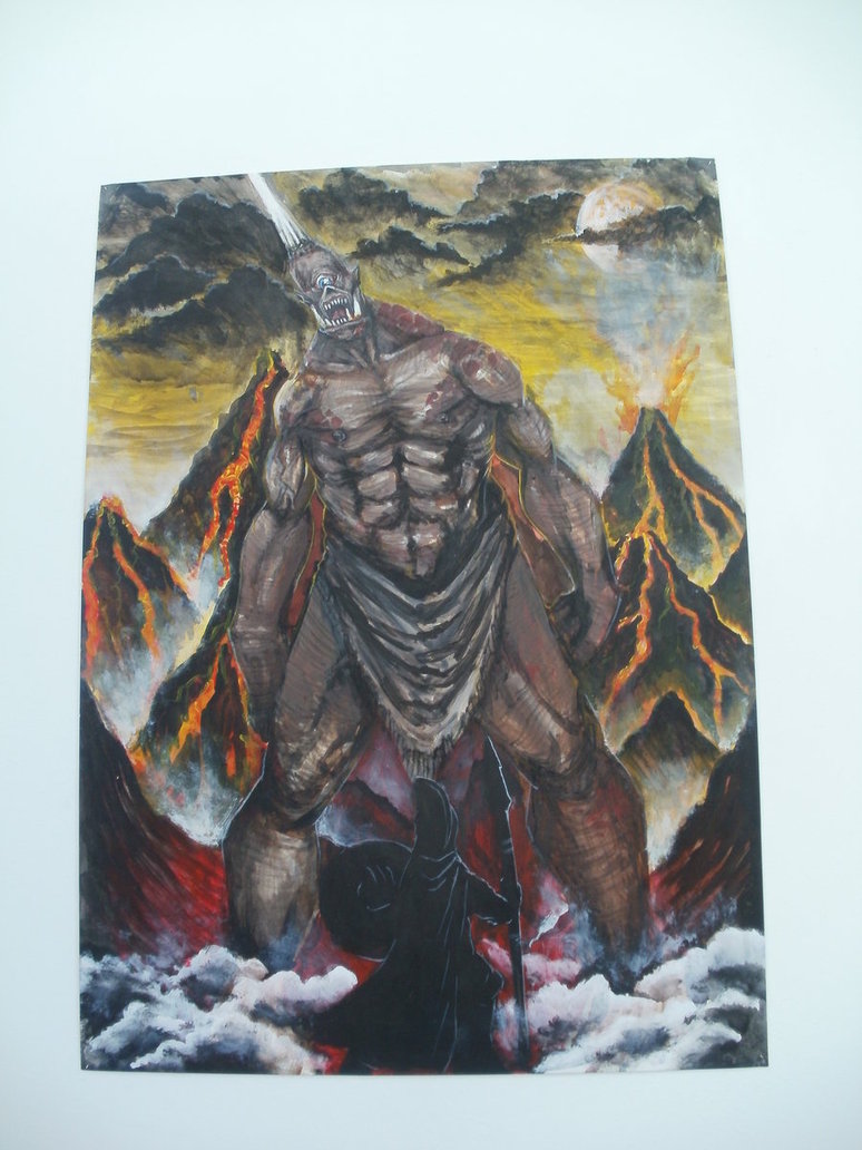 774x1032 Cyclops Painting By Beaulamb1992 - The Cyclops Painting