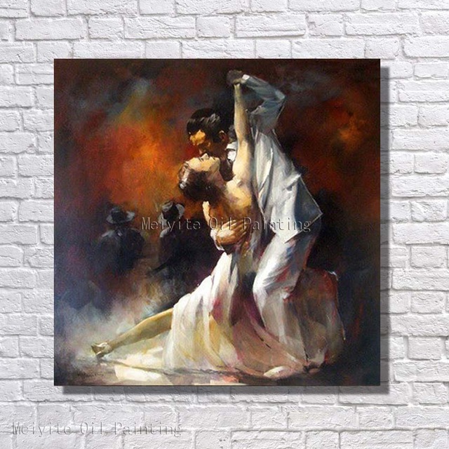 640x640 Heartbeat Dance Of Life Nice Canvas Art Portrait Wall Picture Hand - The Dance Of Life Painting