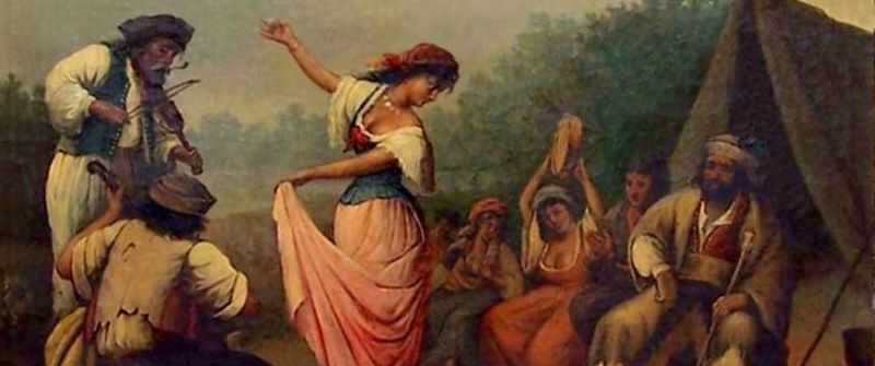 800x335 The Gypsy Dance Of Life - The Dance Of Life Painting