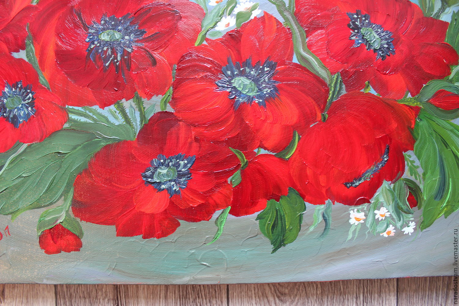 1500x1000 Oil Painting The Dance Of The Poppies Shop Online On Livemaster - The Dance Painting