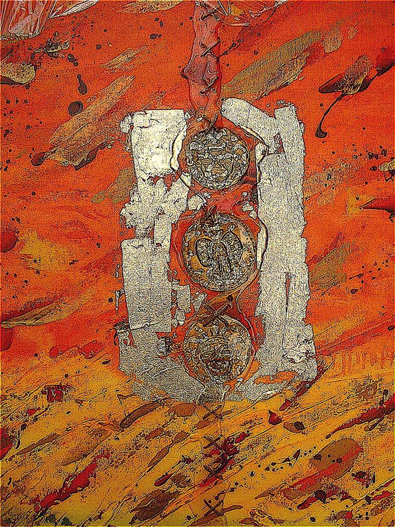 770x1027 Saatchi Art The Forest God The Dance. Painting By Monik Art - The Dance Painting