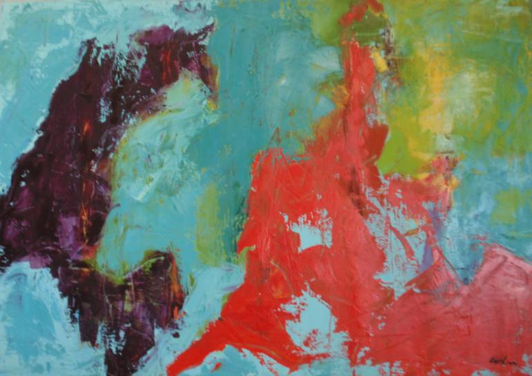 770x545 Saatchi Art The Dance Painting By Barbara Pitcher - The Dance Painting