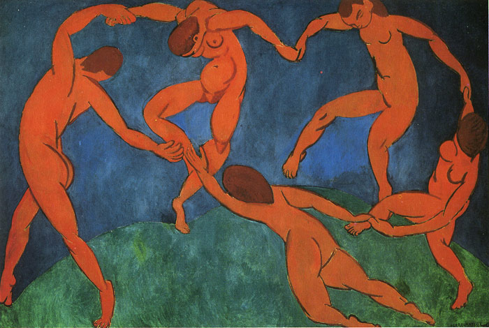 700x470 The Dance, 1910 - The Dance Painting