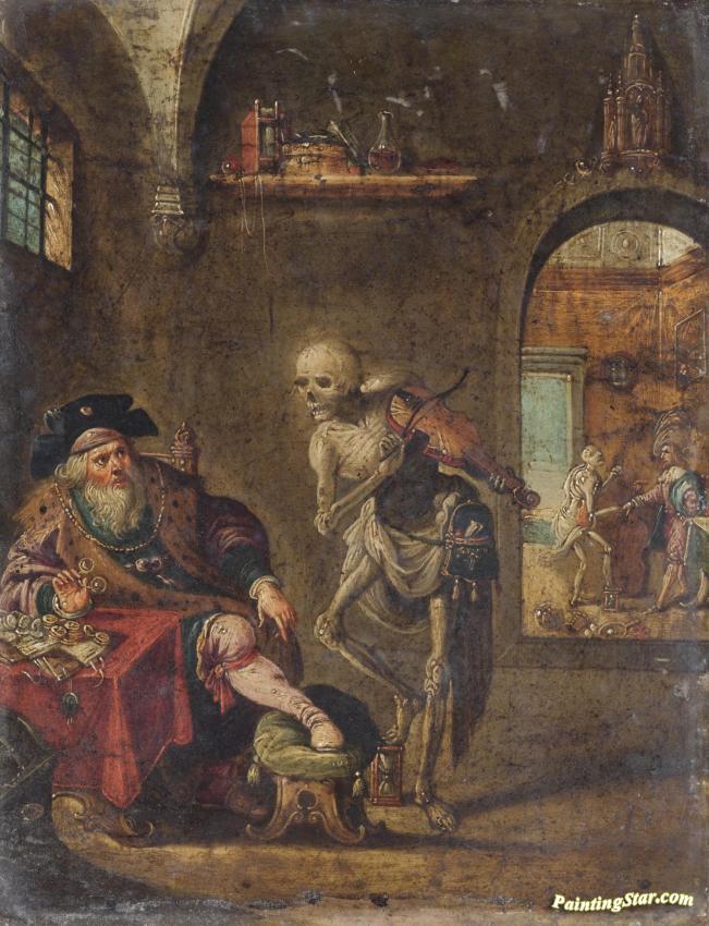 651x850 The Dance Of Death Artwork By Frans Francken Ii Oil Painting Amp Art - The Dance Painting
