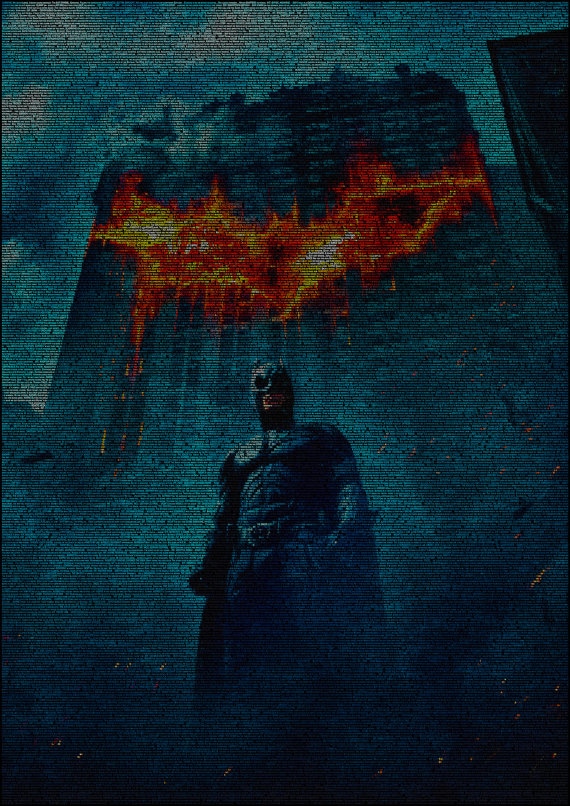 570x806 The Dark Knight - The Dark Knight Painting