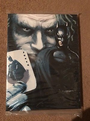 300x400 Batman The Dark Knight Canvas Painting The Joker Heath Ledger - The Dark Knight Painting