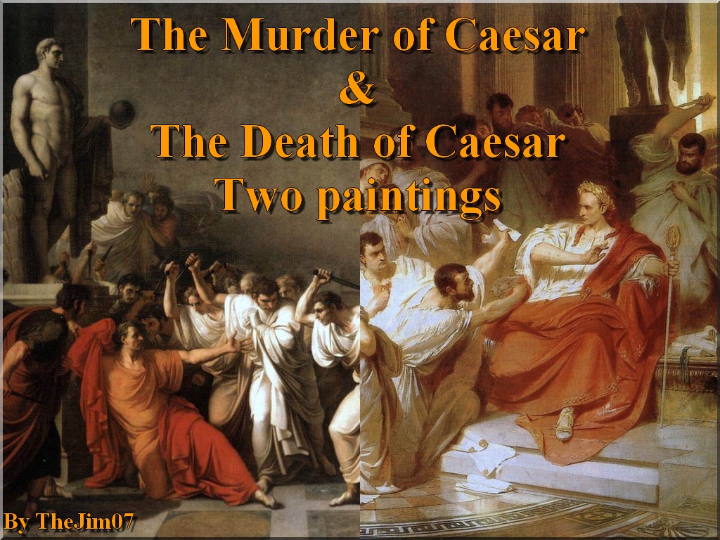 1024x768 Mod The Sims - The Death Of Caesar Painting