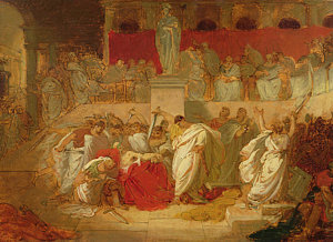 The Death Of Caesar Painting At PaintingValley Com Explore Collection   The Death Of Caesar Painting 15 