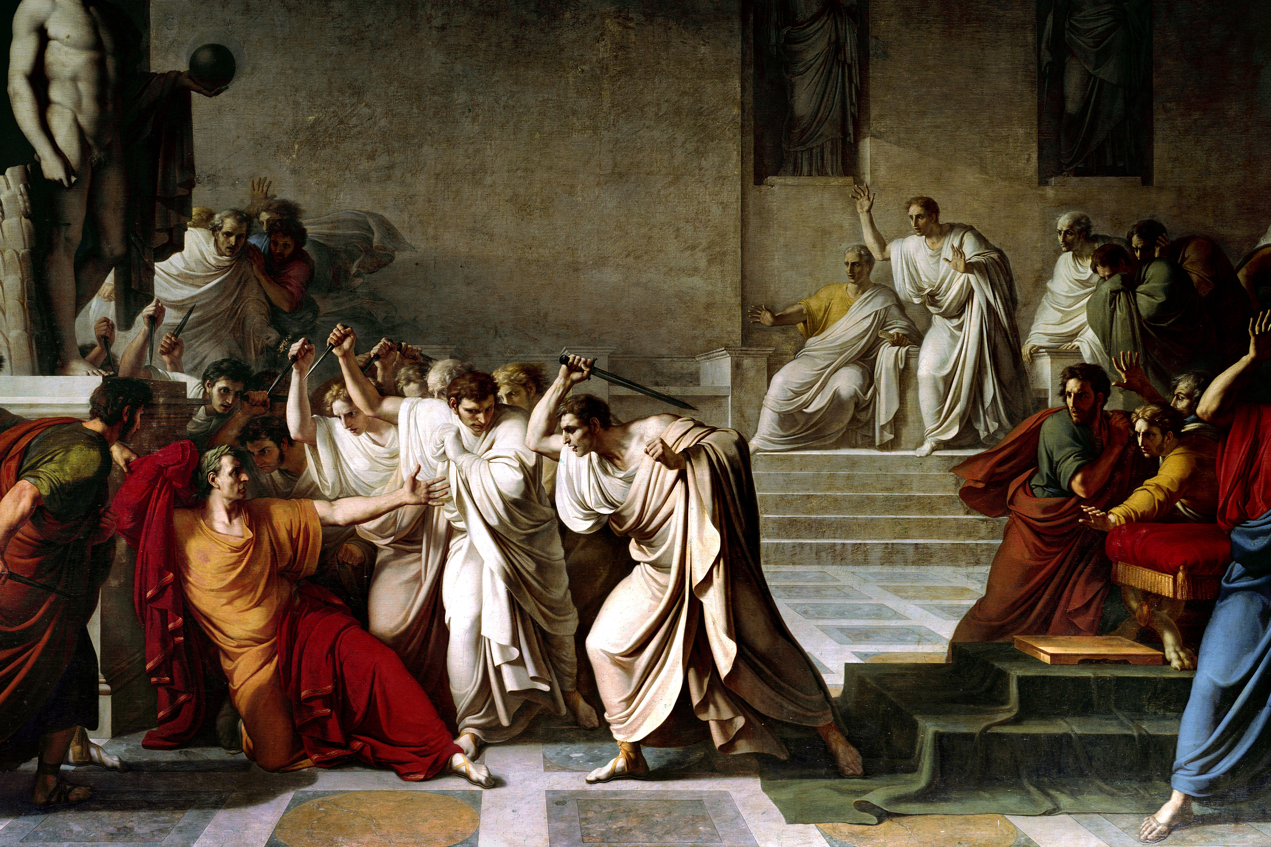 The Death Of Julius Caesar Painting At PaintingValley Explore 