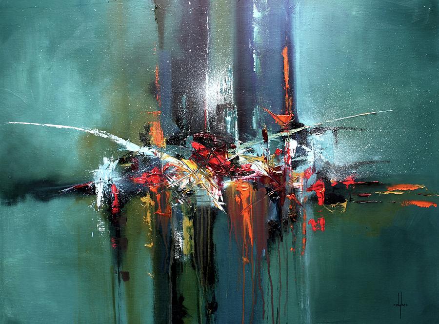 900x664 Dreams Of The Deep Painting By Ronald Dykes - The Deep Painting