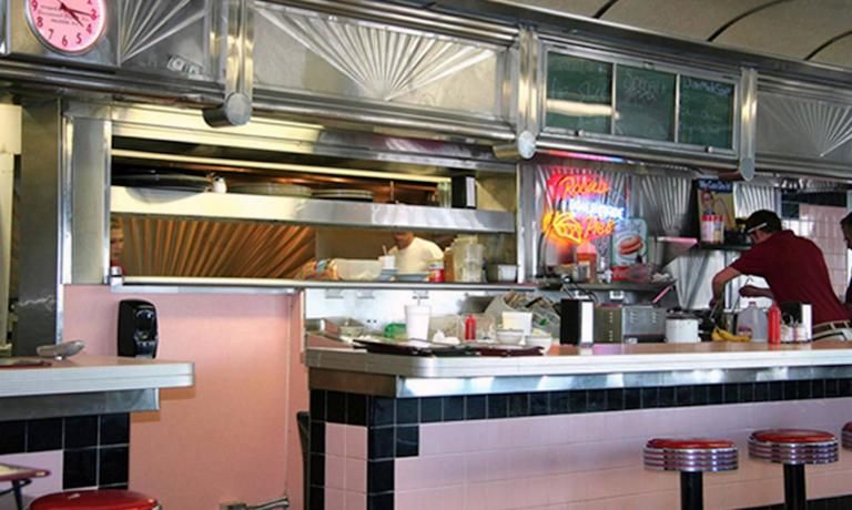 768x460 Haledon Diner - The Diner Painting Original