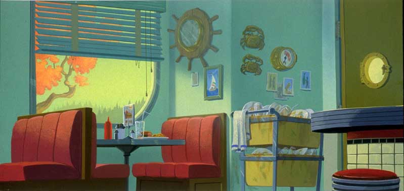 799x379 Image - The Diner Painting Original