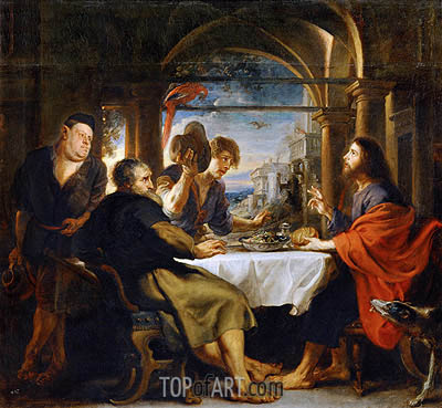 400x369 The Dinner - The Dinner Painting
