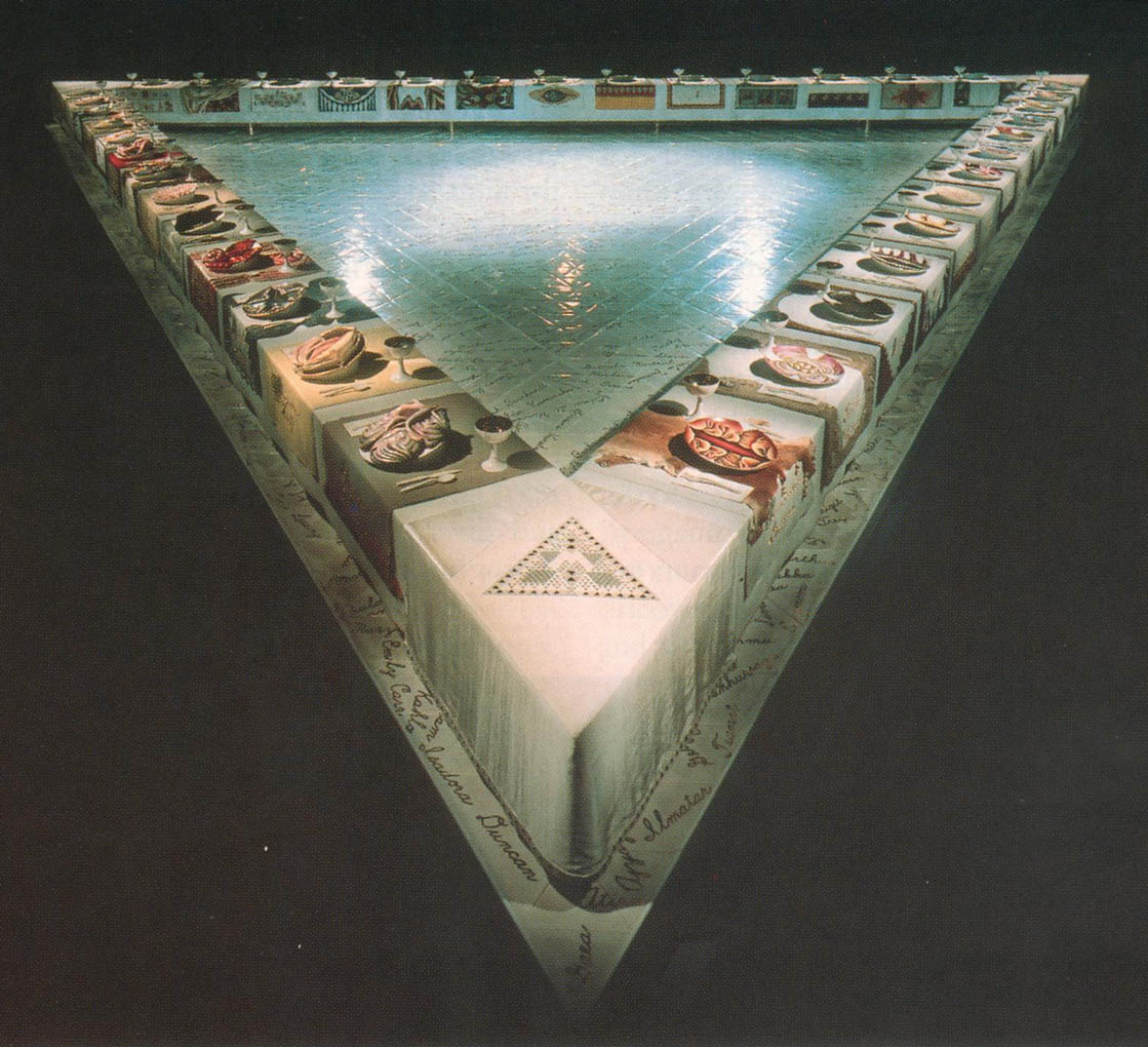 1119x1020 Triangle.htm - The Dinner Party Painting