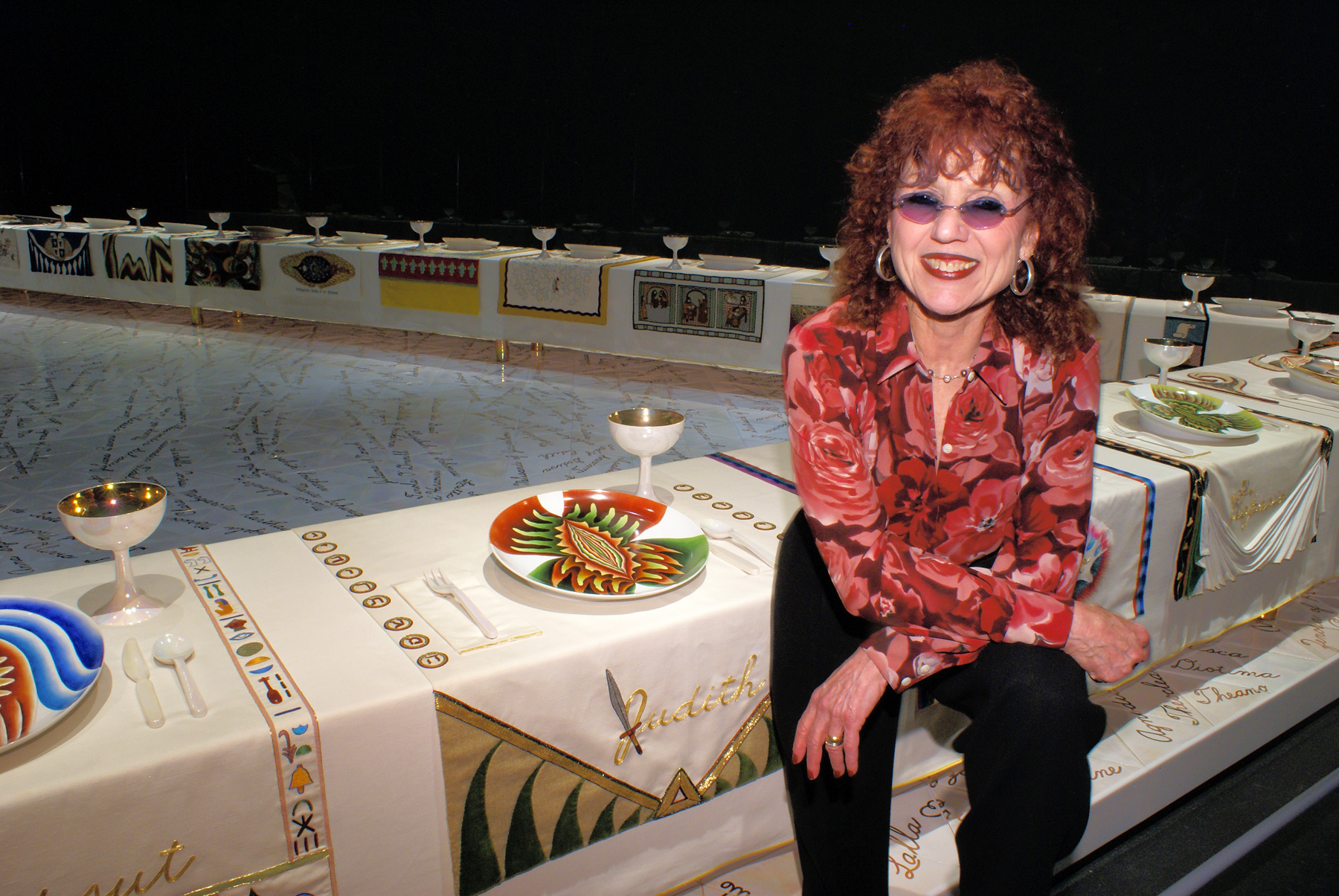 1800x1205 Judy Chicago's The Dinner Party - The Dinner Party Painting