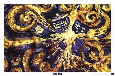 473x315 Doctor Who - The Doctor Painting Print