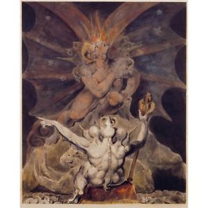 300x300 1805 William Blake The Number Of The Beast Is 666 Dragon Painting - The Dragon Painting