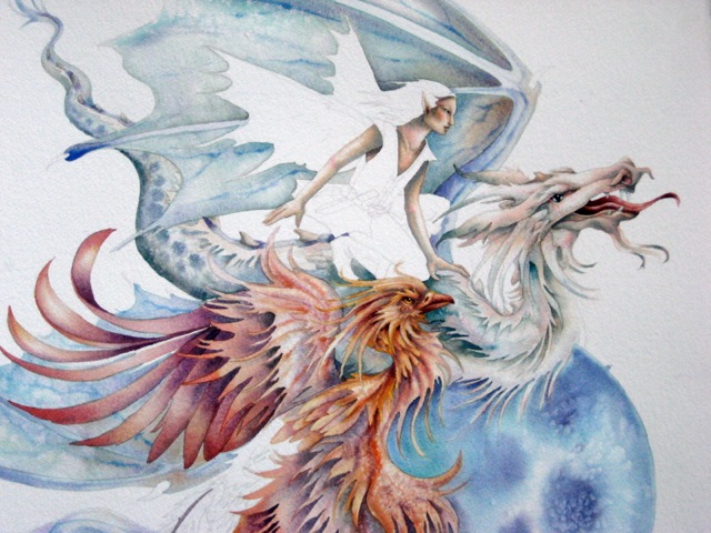 640x480 Painting The Dragon, Name The The Fall Opening Is Almost - The Dragon Painting