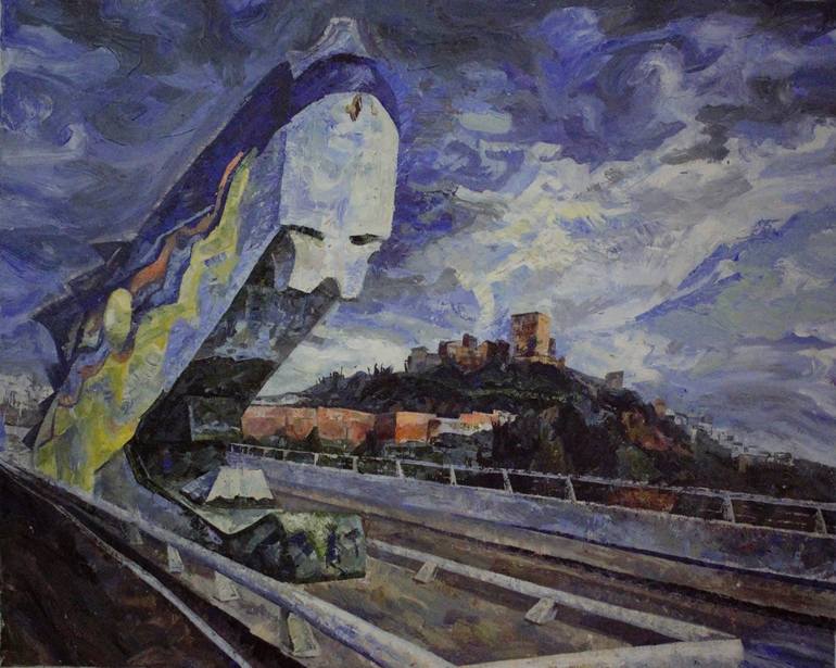 770x615 Saatchi Art The Dragon Painting By Jessica Gonpra - The Dragon Painting