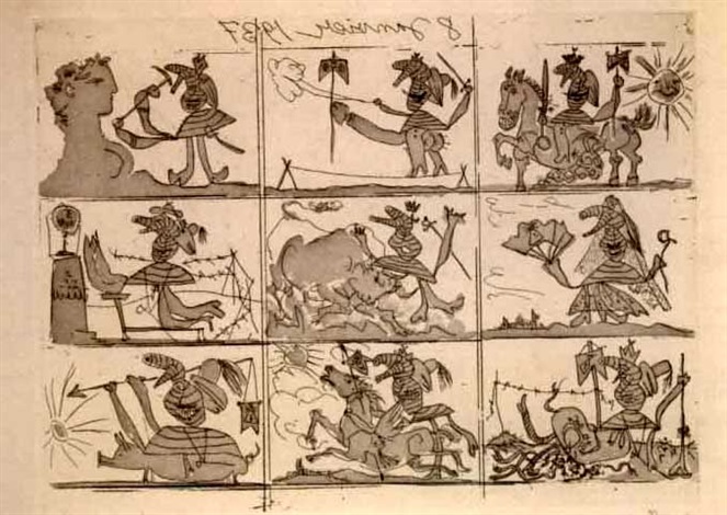 663x470 The Dream And Lie Of Franco, Pl.1 By Pablo Picasso On Artnet - The Dream And Lie Of Franco Painting