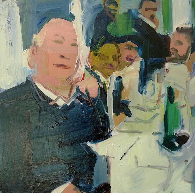 768x759 Jennifer Pochinski - The Drinkers Painting