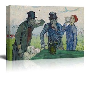 300x300 The Drinkers By Vincent Van Gogh - The Drinkers Painting