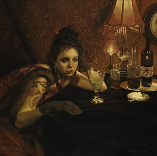 650x649 Absinthe Murder, Mayhem, And Master Painters - The Drinkers Painting