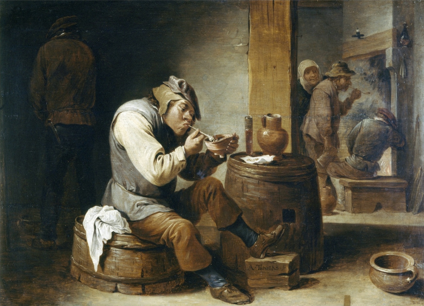 1748x1262 Fileabraham Teniers - The Drinkers Painting