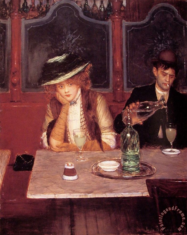 763x960 Jean Beraud The Drinkers Painting - The Drinkers Painting