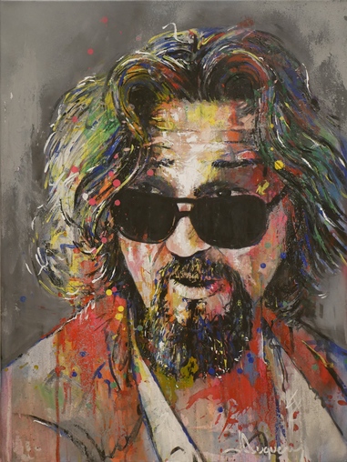 381x508 The Dude By Julien Duquennoy, 2017 Painting Artsper (234871) - The Dude Painting