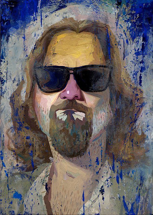 536x750 The Dude - The Dude Painting