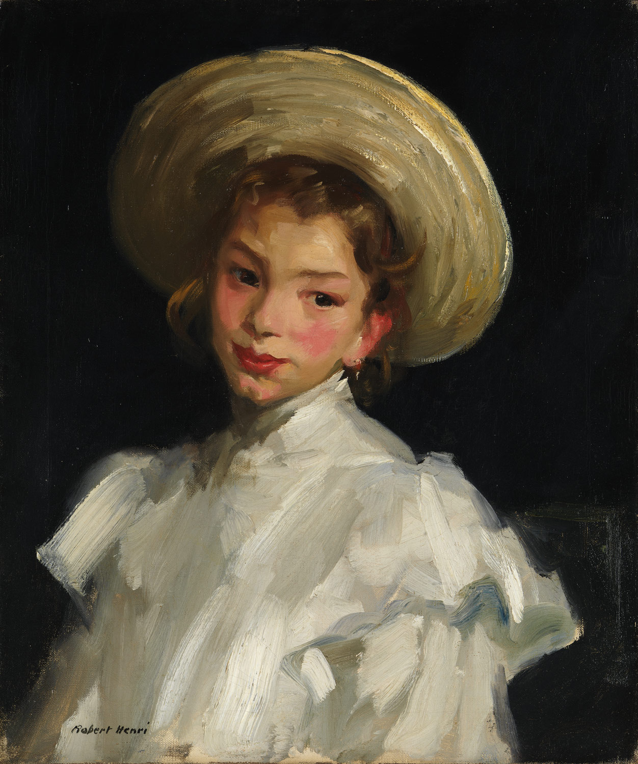 1252x1500 Dutch Girl In White Robert Henri 50.47 Work Of Art - The Dutch Girl Painting