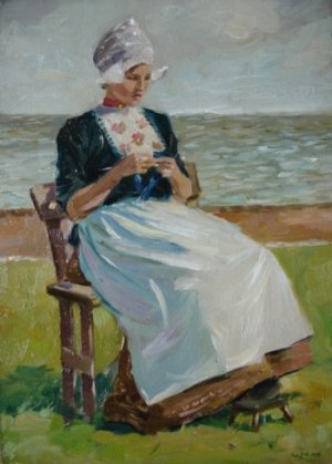 300x419 About W.l. Doornik Designs - The Dutch Girl Painting