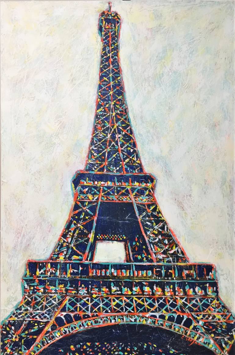 770x1162 Saatchi Art Eiffel Tower Painting By Cristina Stefan - The Eiffel Tower Painting
