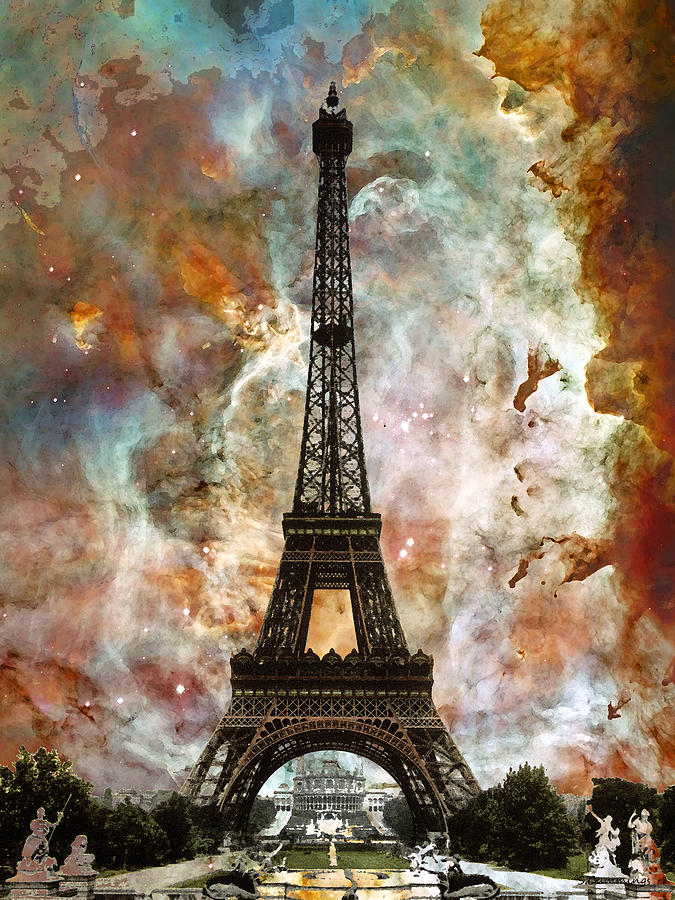 675x900 The Eiffel Tower - The Eiffel Tower Painting