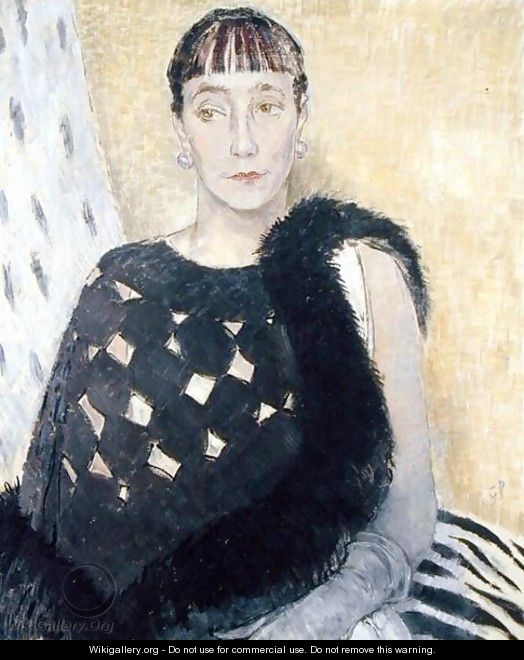 524x660 Mrs Clement Cross, The Artists Elder Sister, 1934 - The Elder Sister Painting