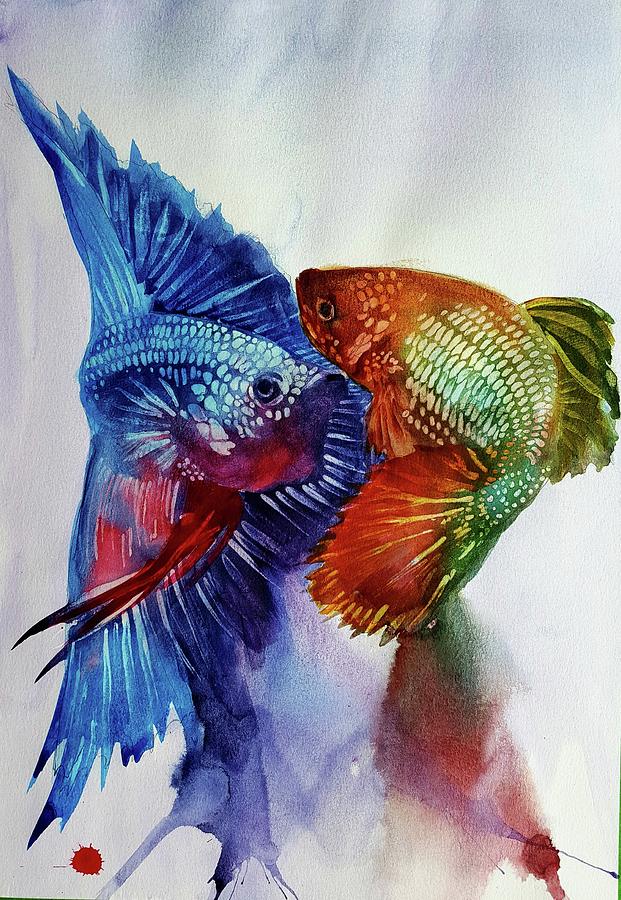 621x900 The Embrace Painting By Betta Painter - The Embrace Painting